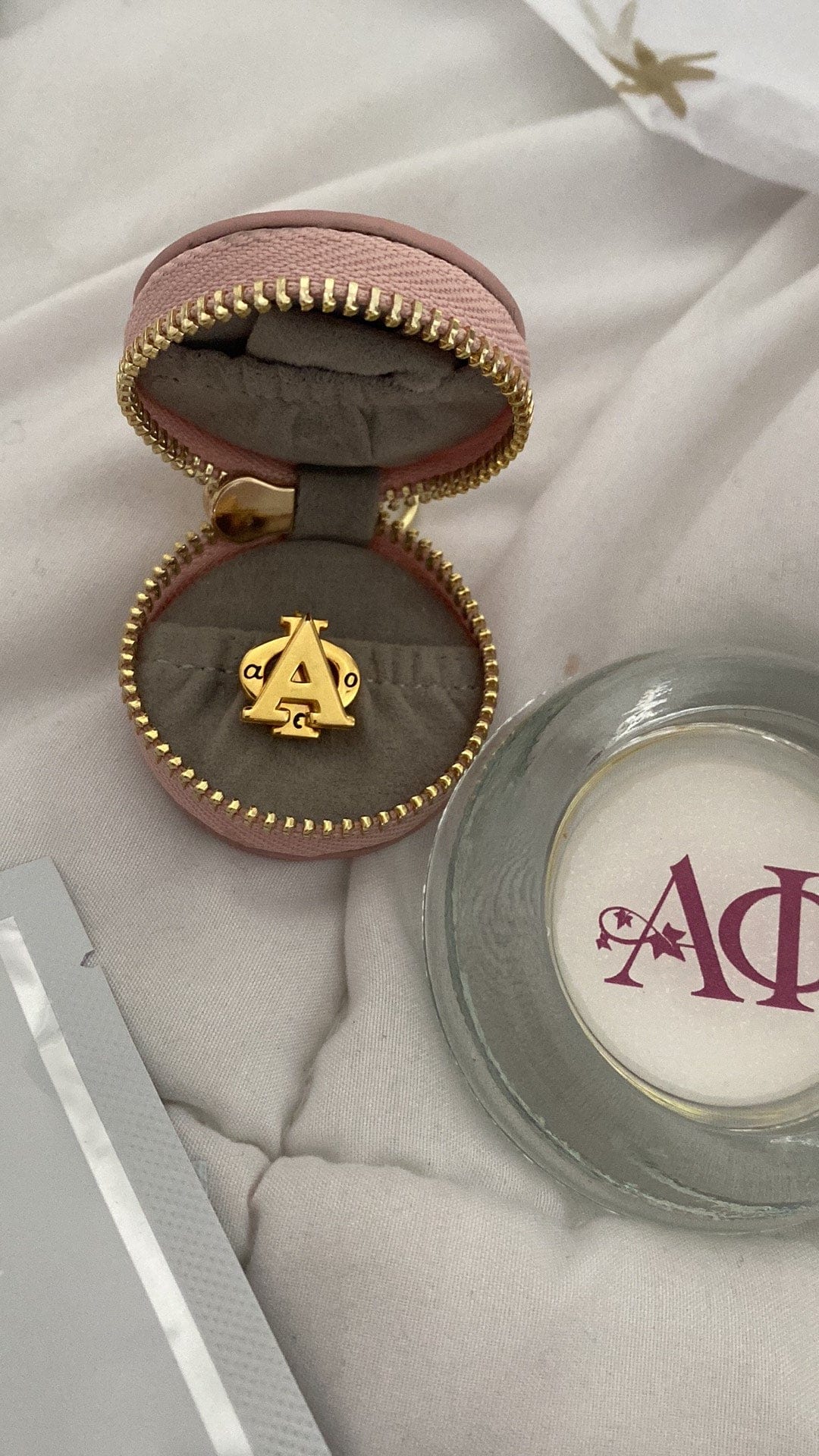 Alpha Phi Badge Holder