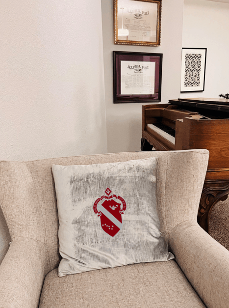 Crest Patch for Pillows