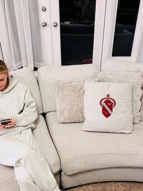 Crest Patch for Pillows