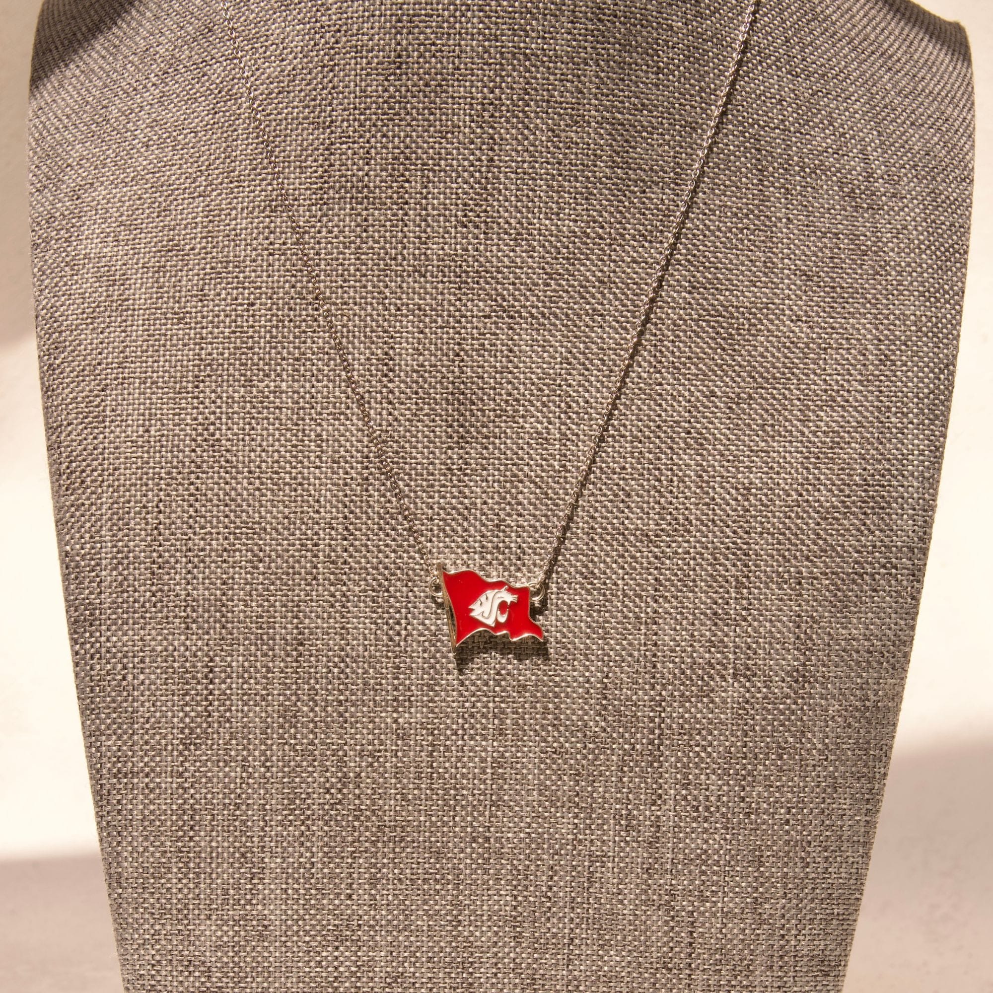 Ol' Crimson Flag Necklace