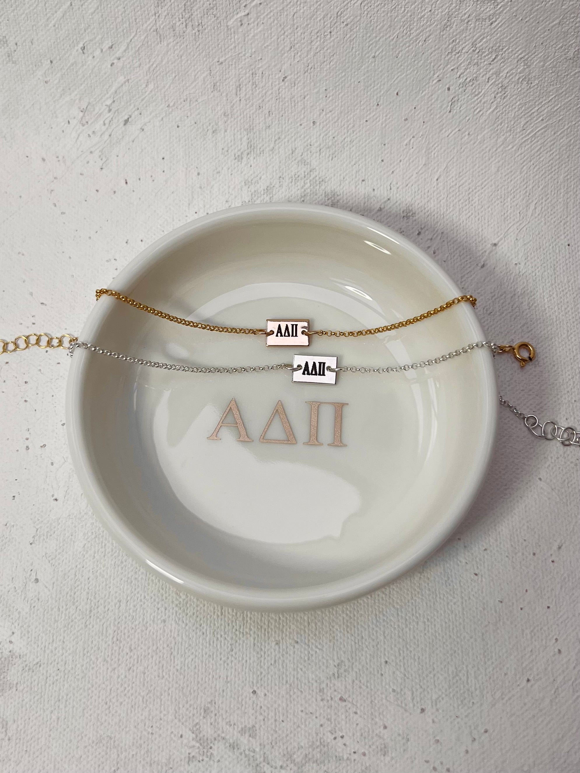 Alpha Delta Pi Classic Jewelry Dish