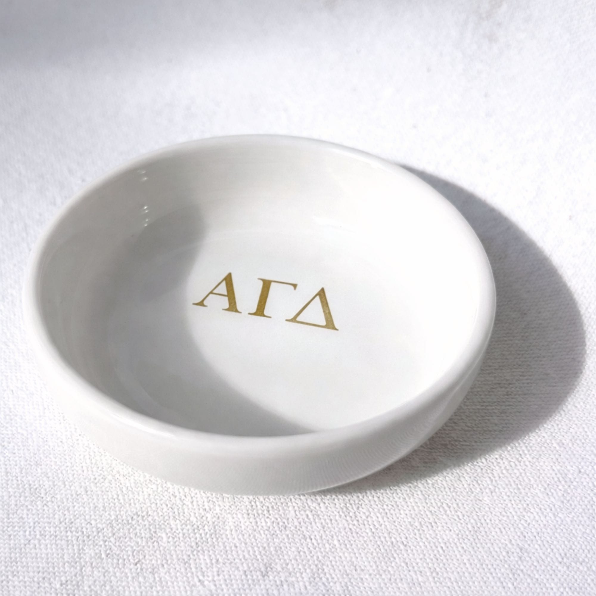 Alpha Gamma Delta Jewelry Dish