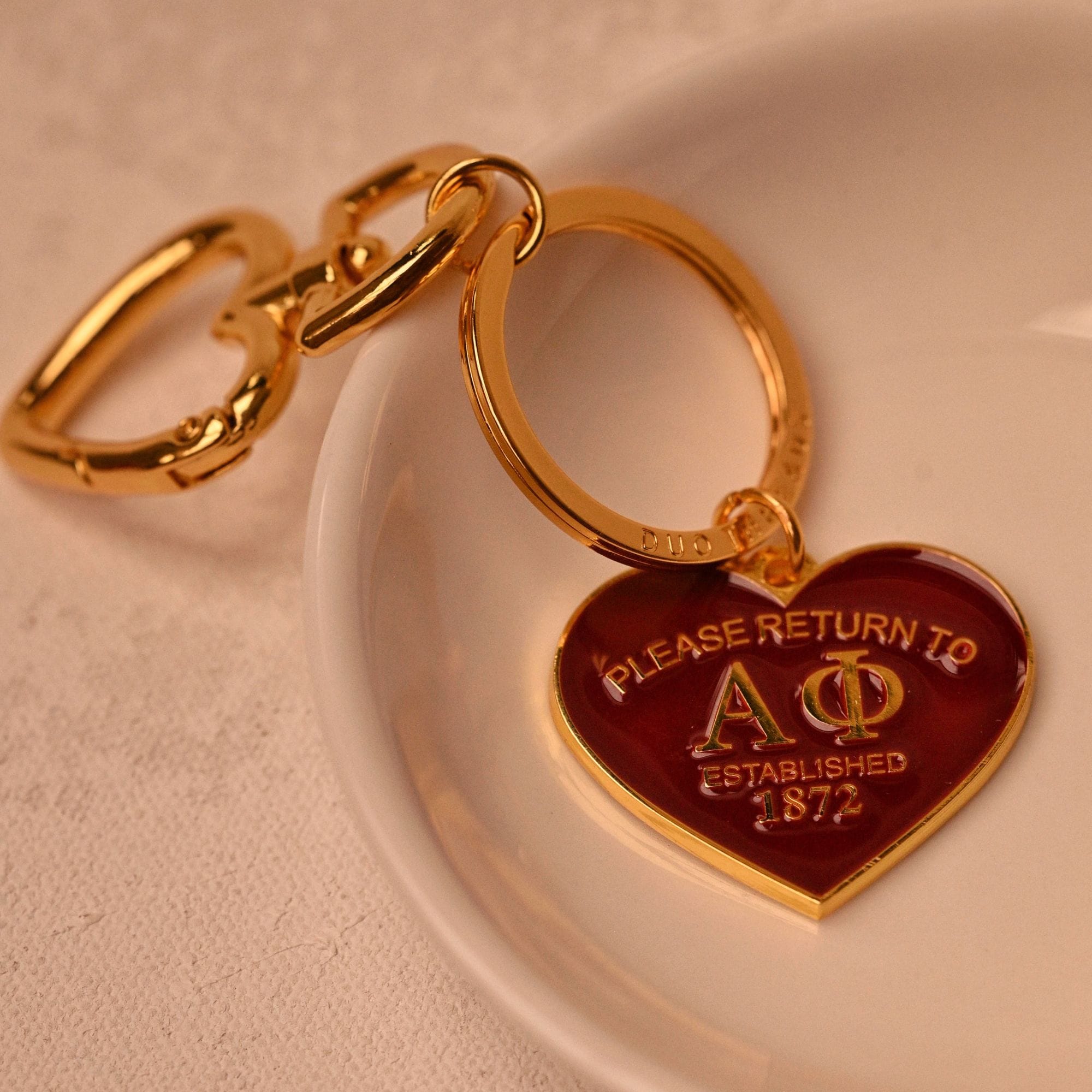 Return to Alpha Phi Keychain
