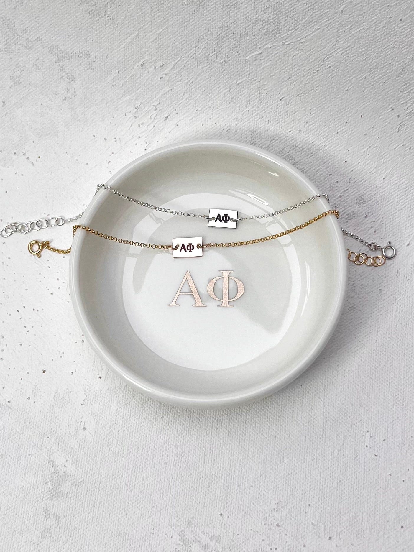 Alpha Phi Classic Jewelry Dish