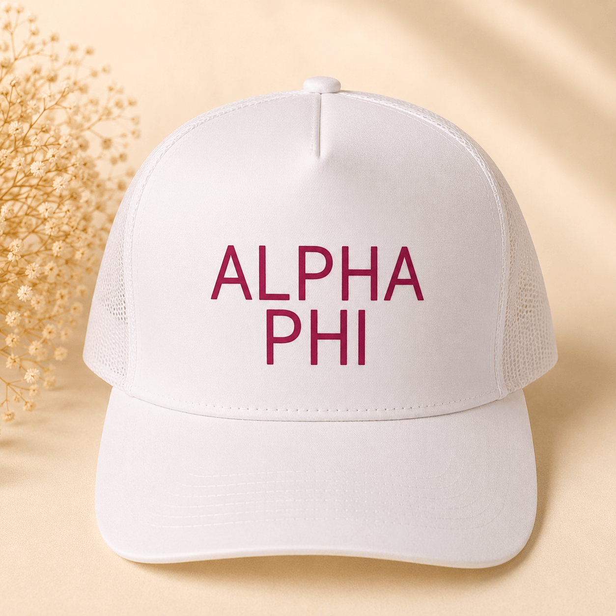 Alpha Phi Classic Trucker Hat