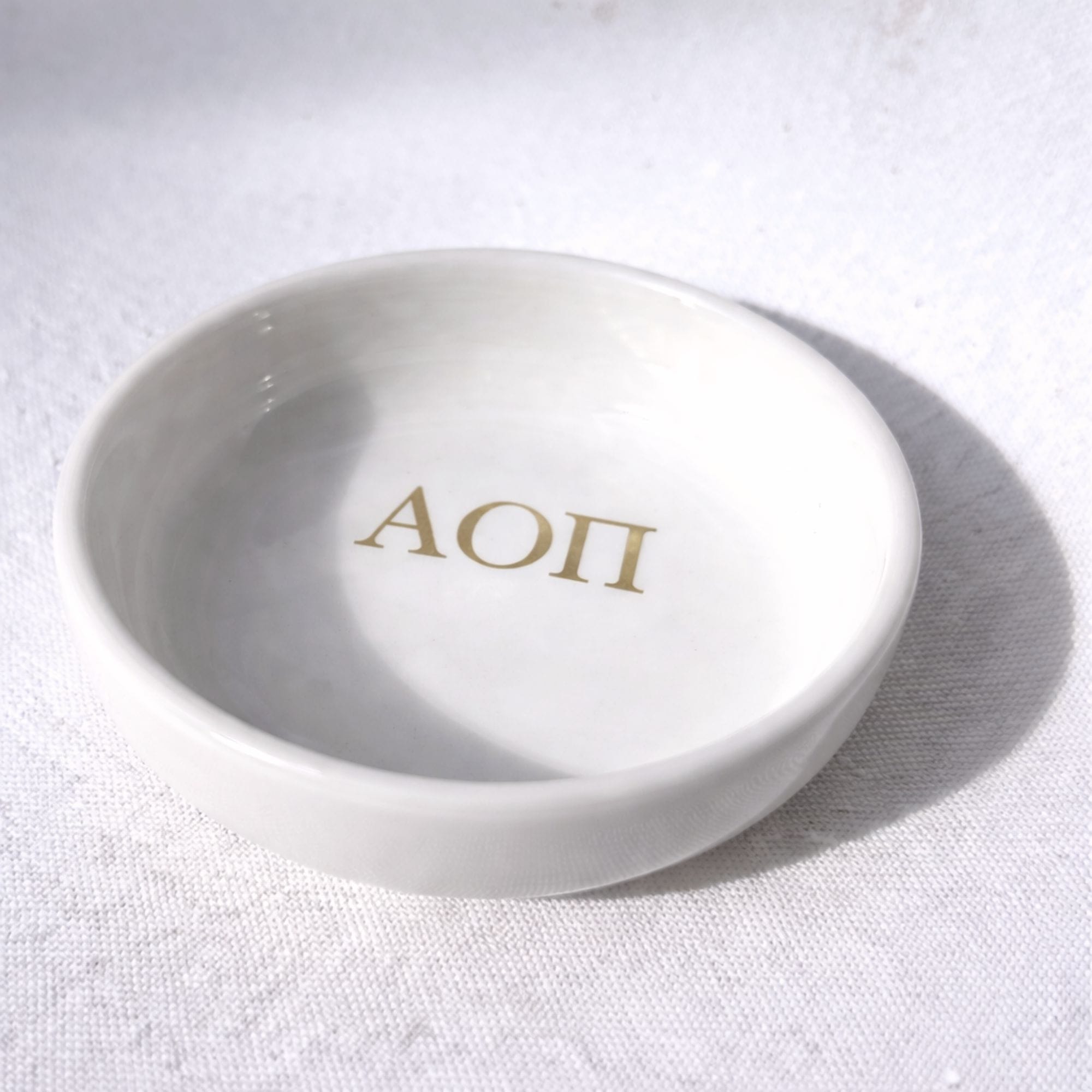 Alpha Omicron Pi Jewelry Dish