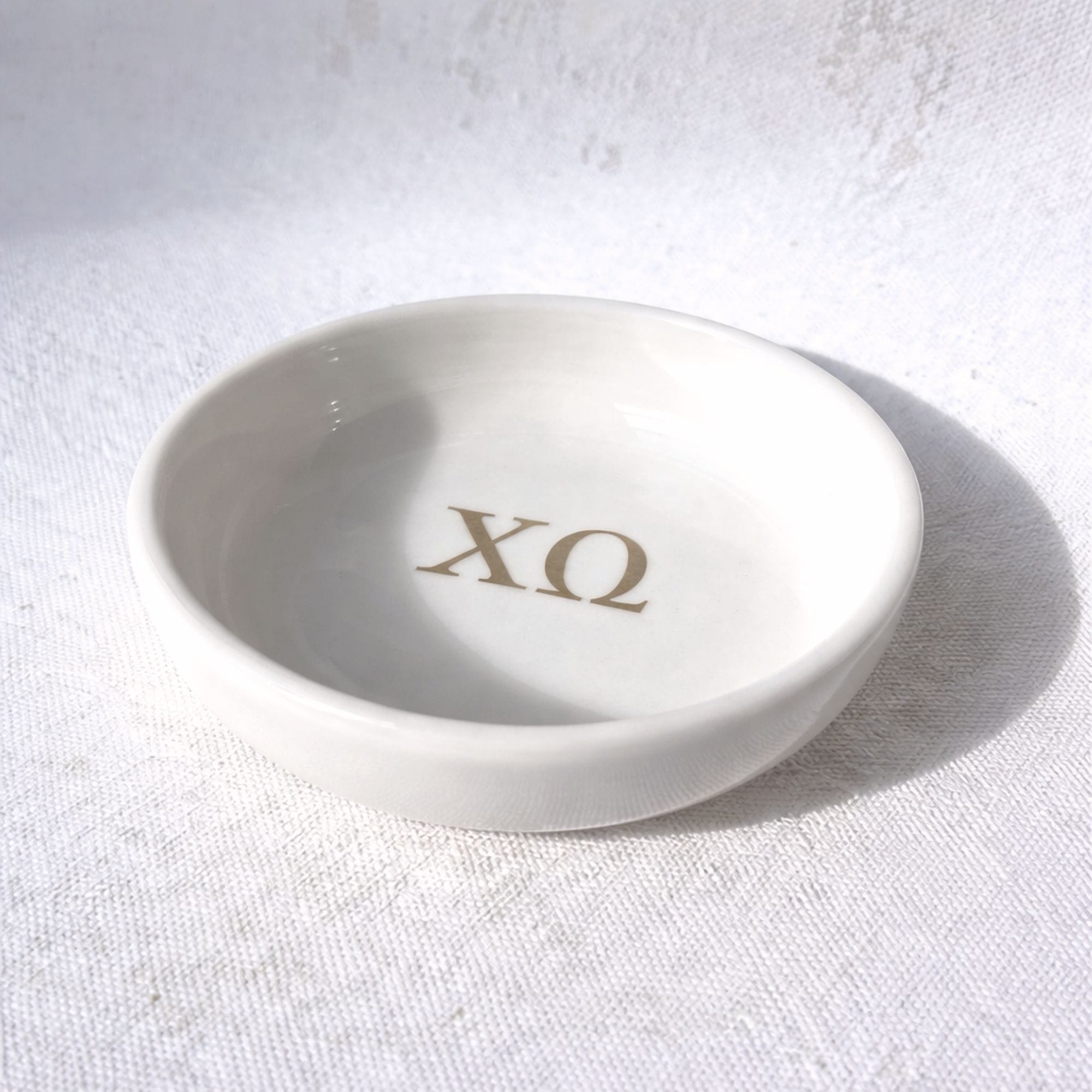 Chi Omega Jewelry Dish