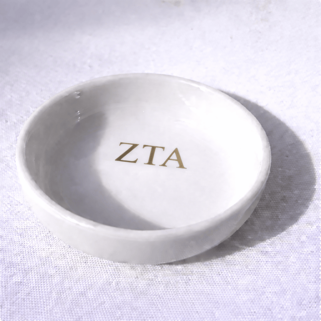 Zeta Tau Alpha Jewelry Dish