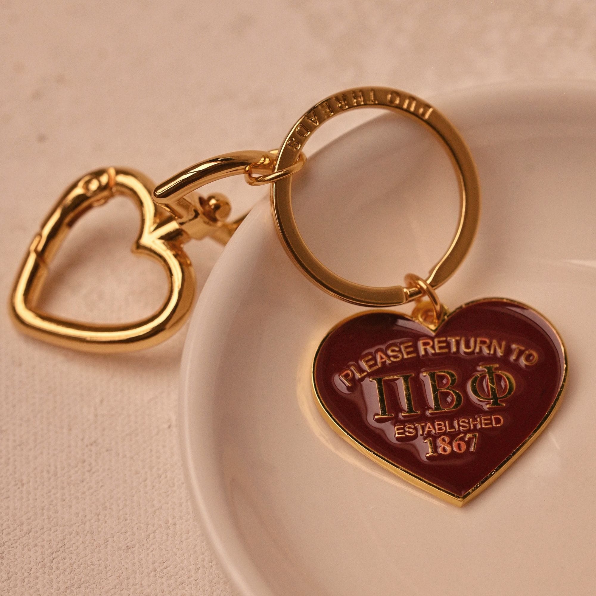 Return to Pi Beta Phi Keychain